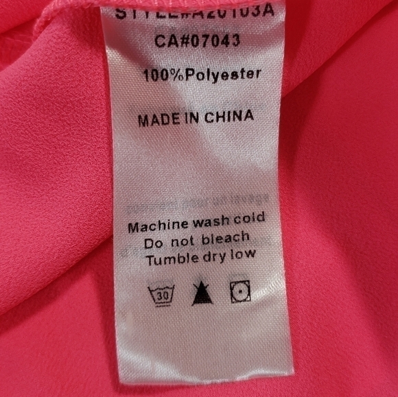 Paper Crane Pink Tank Top - Picture 5 of 6